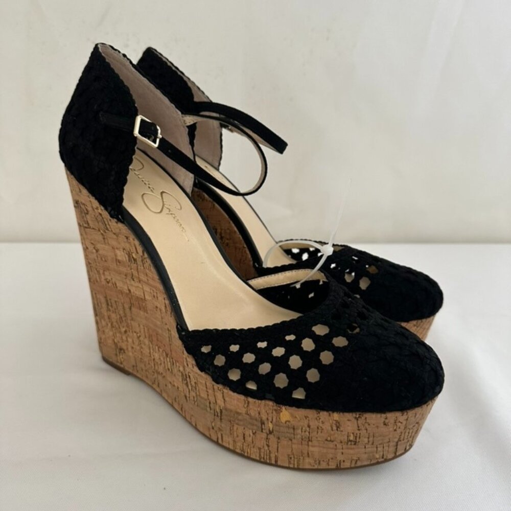 Jessica Simpson Woven Platform Wedge